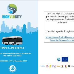Finale Conference H2Bus Project HighVLOCity, Groningen