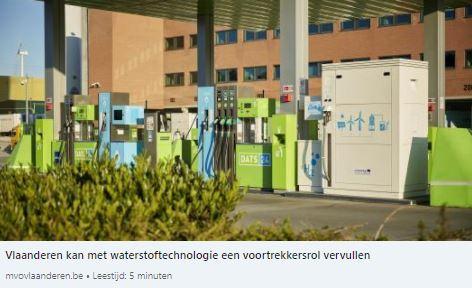 WaterstofNet aan het woord in artikel van MVO Vlaanderen