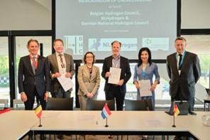 Belgian Hydrogen Council, NLHydrogen, and the German National Hydrogen Council Sign Tripartite Memorandum of Understanding to Advance the Hydrogen Economy in Europe