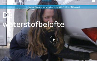 WaterstofNet geeft uitleg over waterstofauto en -tankstations bij NPO Radio en TV