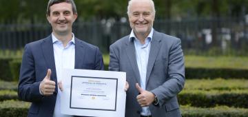 Green light for standardised hydrogen swappable containers for inland shipping