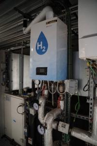 Belgian first with green hydrogen boiler from Remeha in workshop