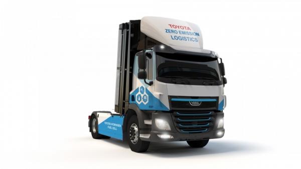 Hydrogen fuel cell trucks to decarbonize Toyota logistics in Europe