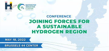 Save the date! Wednesday May 18th WaterstofNet organises the conference 'Joining forces for a sustainable hydrogen region'