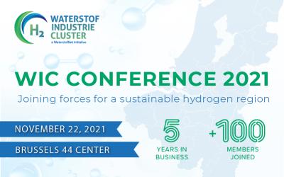 POSTPONED! WaterstofNet organises the conference ‘Joining Forces for a Sustainable Hydrogen Region’