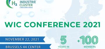 Registration open: WIC CONFERENCE 2021 - Joining Forces for a Sustainable Hydrogen Region