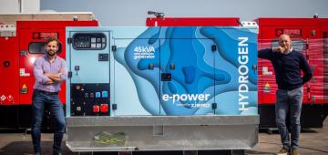  E-power en Ziero ontwikkelen waterstofgenerator