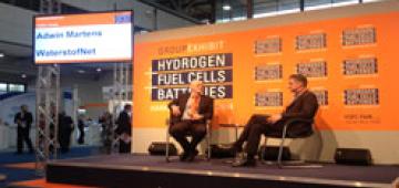 WaterstofNet op technologiebeurs Hannover Messe