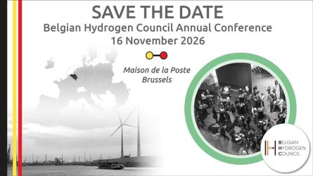 Save the date Belgian Hydrogen Council Annual Conference
