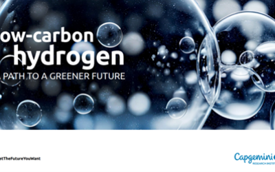 Capgemini publishes report “Low-carbon hydrogen: a path to a greener future”