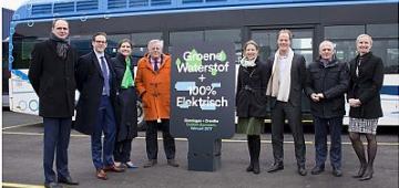 Groningen lanceert twee waterstofbussen (binnen High V.LO-City project)