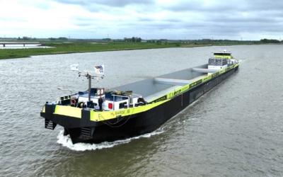 Future Proof Shipping launches first hydrogen-powered inland container ship