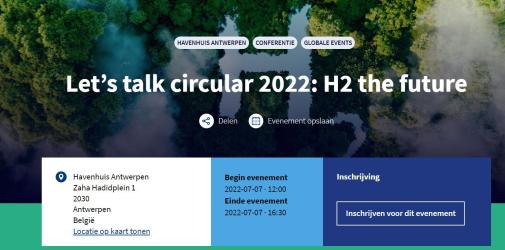 Let’s talk circular 2022: H2 the future