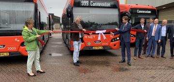 4 waterstofbussen van VDL 'on the road' in de Provincie Zuid-Holland!