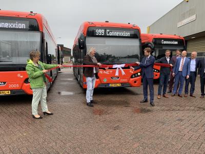 4 waterstofbussen van VDL 'on the road' in de Provincie Zuid-Holland!