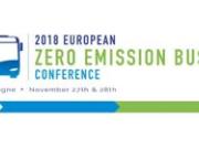 Zero Emission Bus Conference – 27th & 28th November 2018, Cologne (20% discount for WaterstofNet partners)