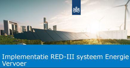 Proposal for the implementation of REDIII for transport in the Netherlands