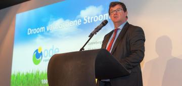 Minister Bart Tommelein beklemtoont belang van waterstoftechnologie op Zonneberg-Lampiris event in Gent