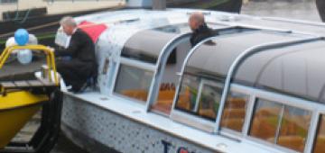 Doop eerste waterstofboot Amsterdam