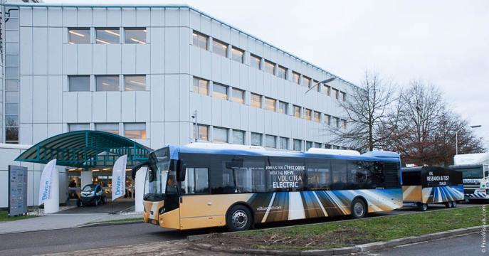 Bus met range extender op waterstof