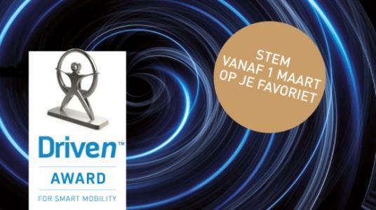 WaterstofNet genomineerd voor Driven Award - Stem jij ook op ons?